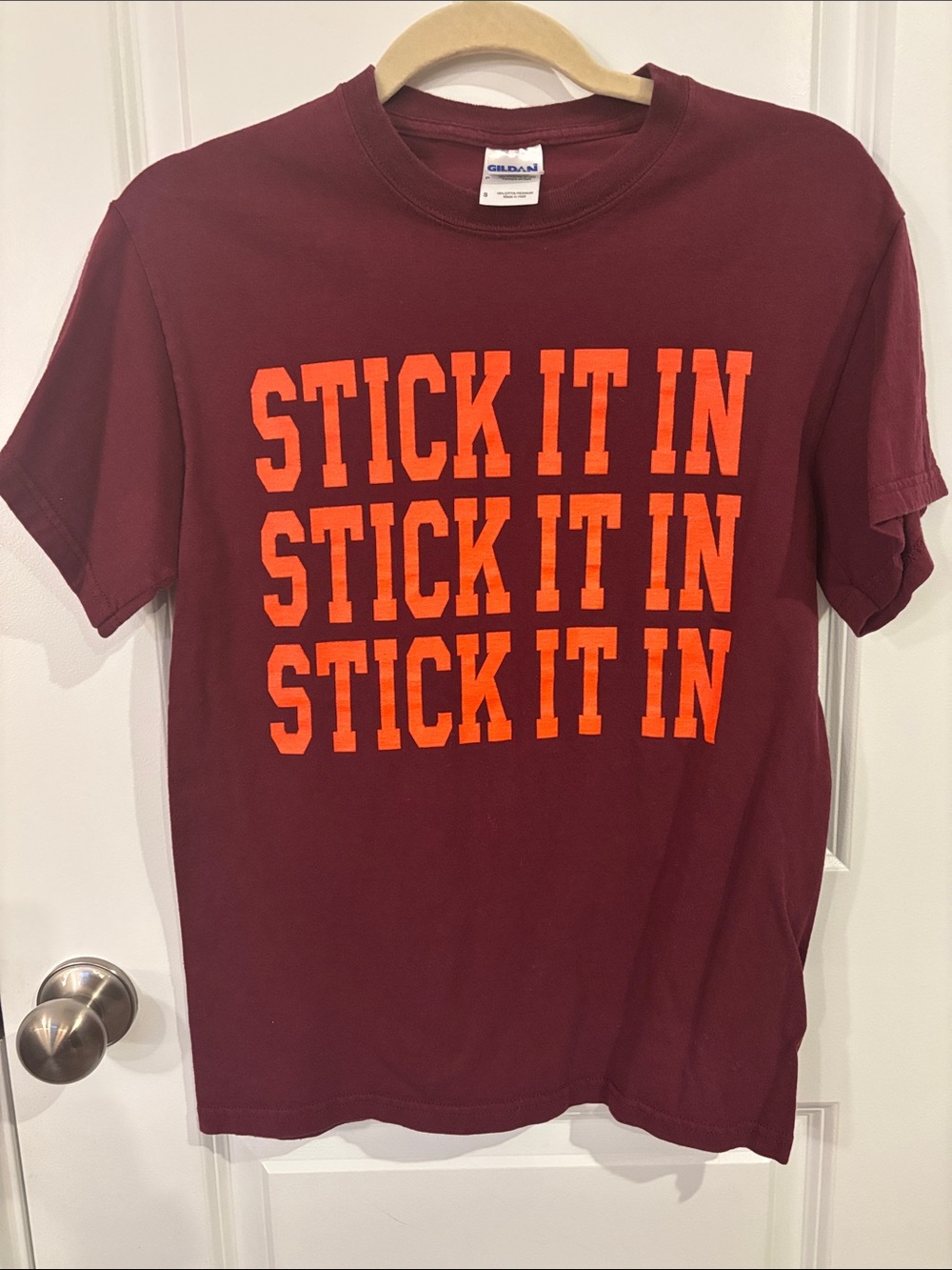 Virginia Tech “Stick it in” game day tee